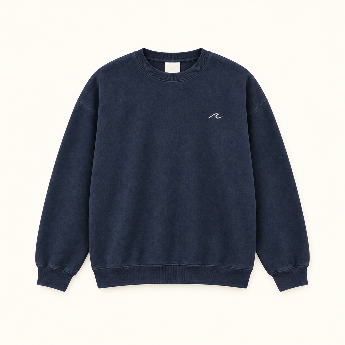 THE TIDE — Coastal Sweatshirt | Navy | Front