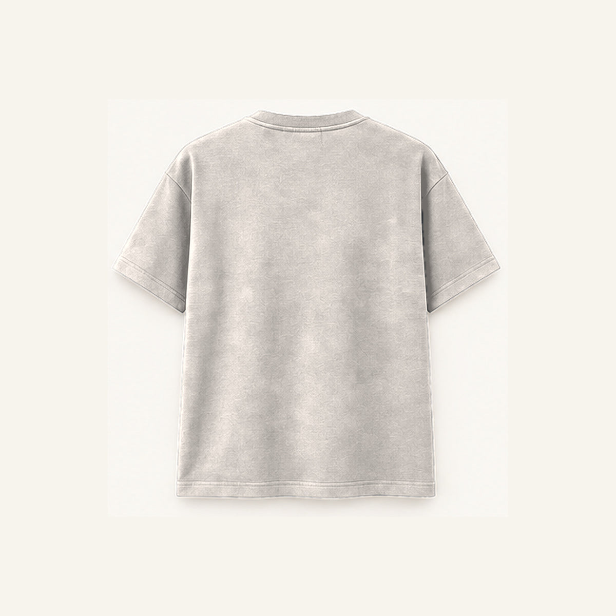 THE SHORE — Coastal T-Shirt | Stone | Back