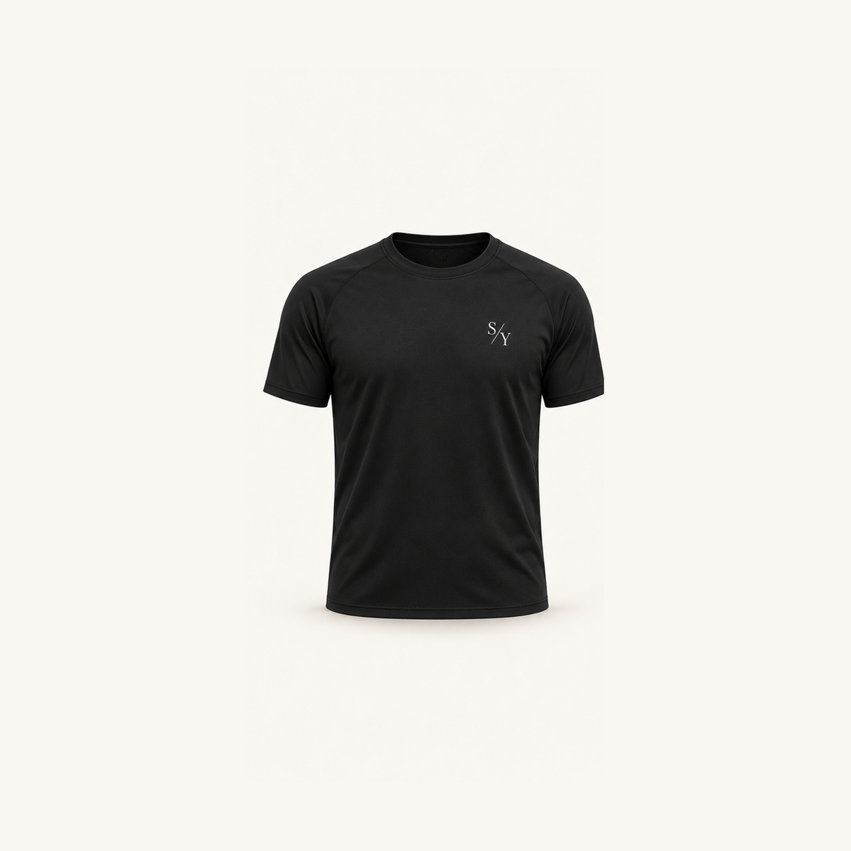 THE DRIVE — Performance Tee | Black | Front