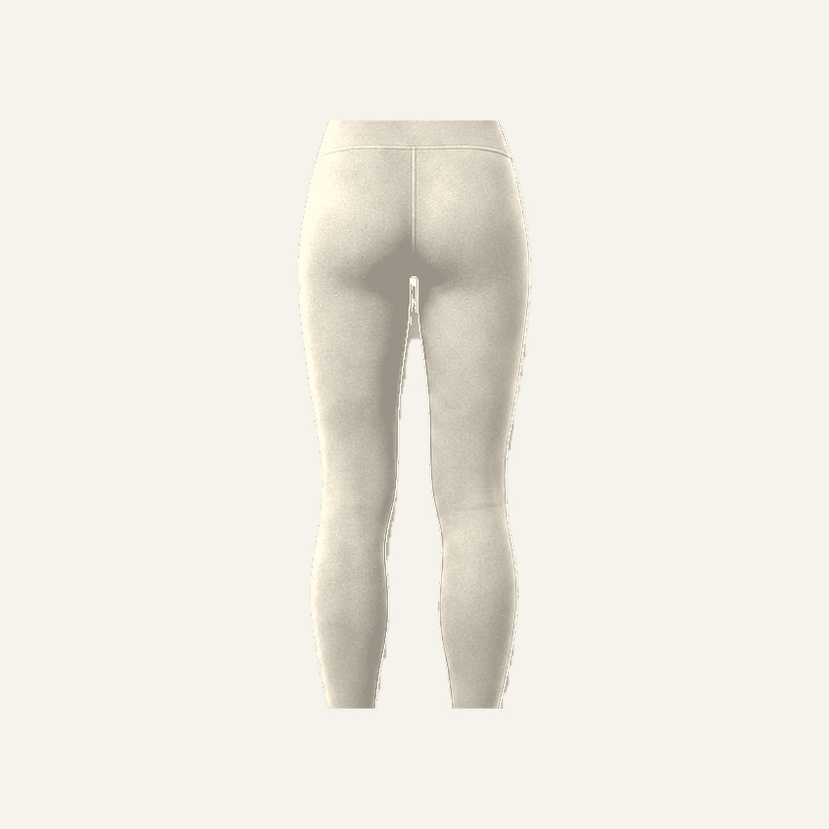 THE FLOW — Active Leggings | Ecru | Back