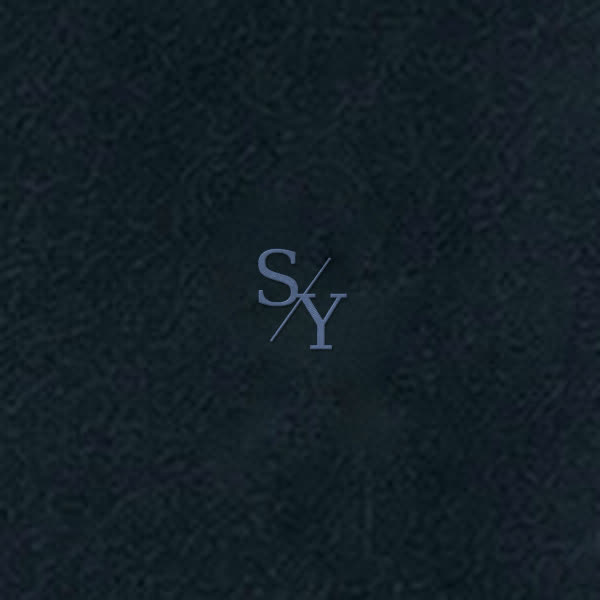 THE FORM French Navy SY monogram embroidery detail