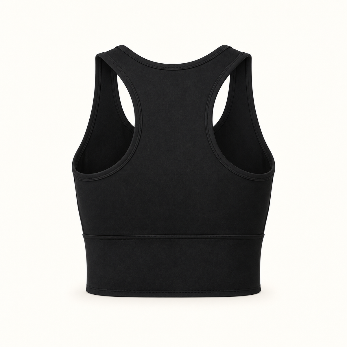 THE HOLD — Active Bra Tank | Black | Back