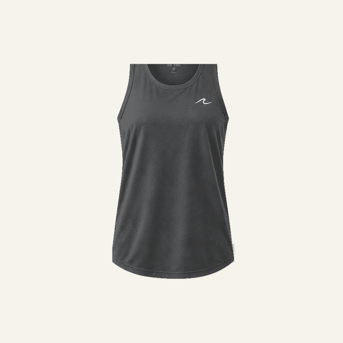 THE REP — Active Tank | Graphite | Front