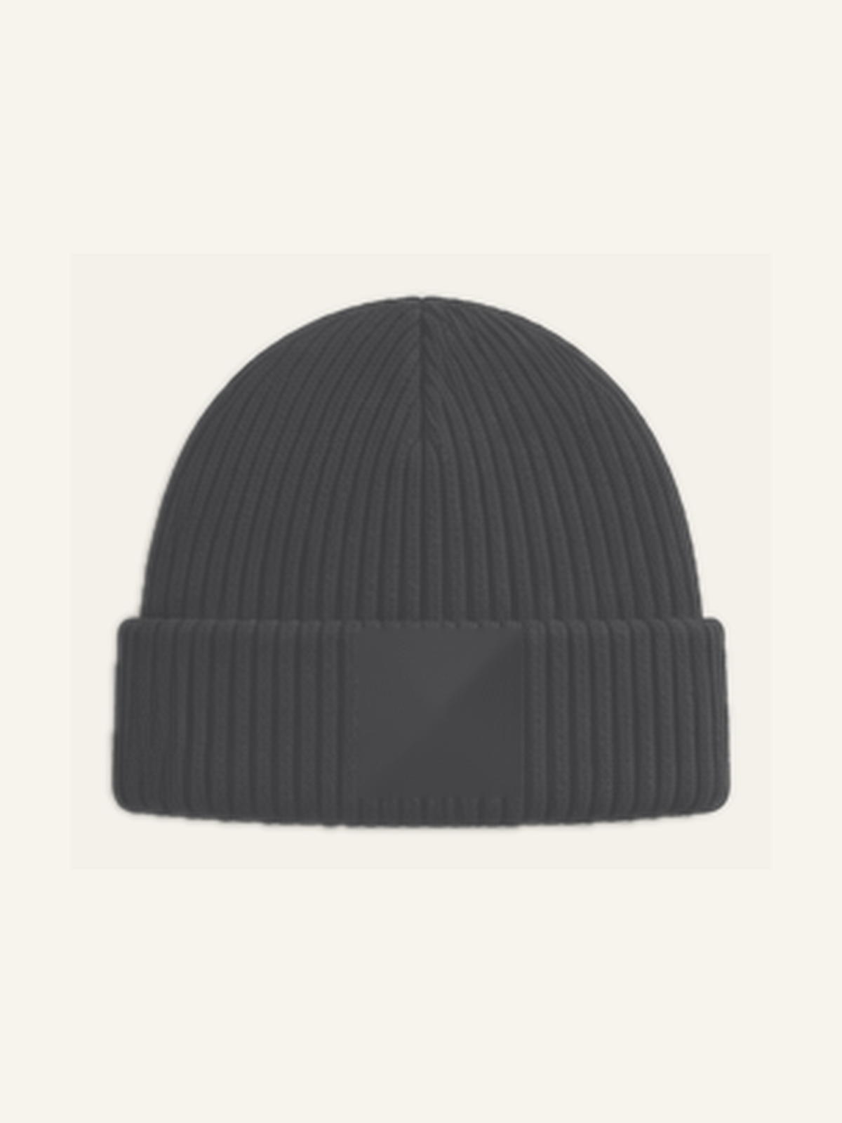 THE RIB | Mid Heather Grey | Back