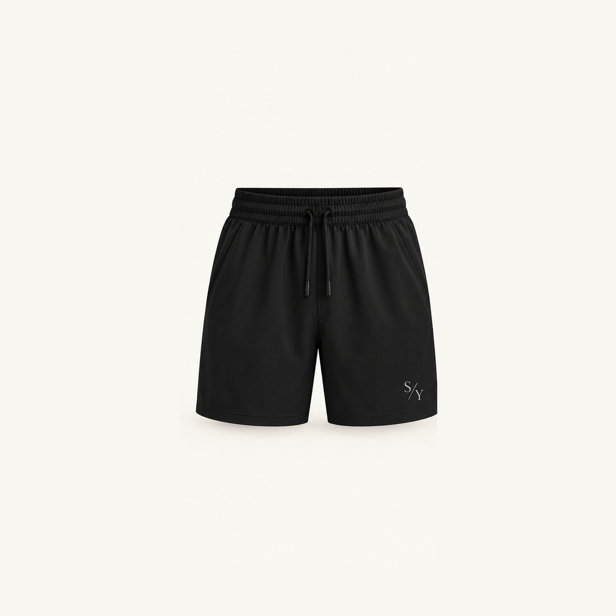 THE STRIDE — Training Short | Black | Front